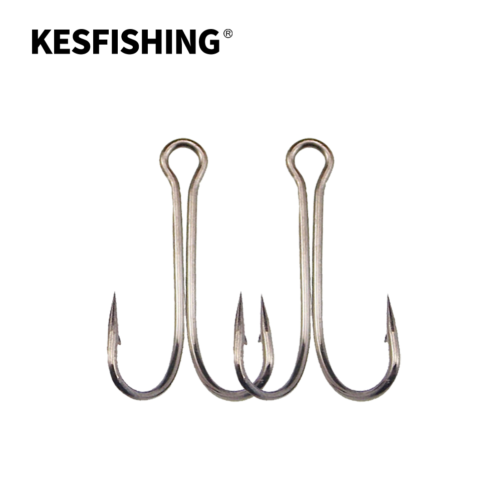 Fishing Hook Weedless - KESFISHING 10 Chiếc Cán Dài Móc