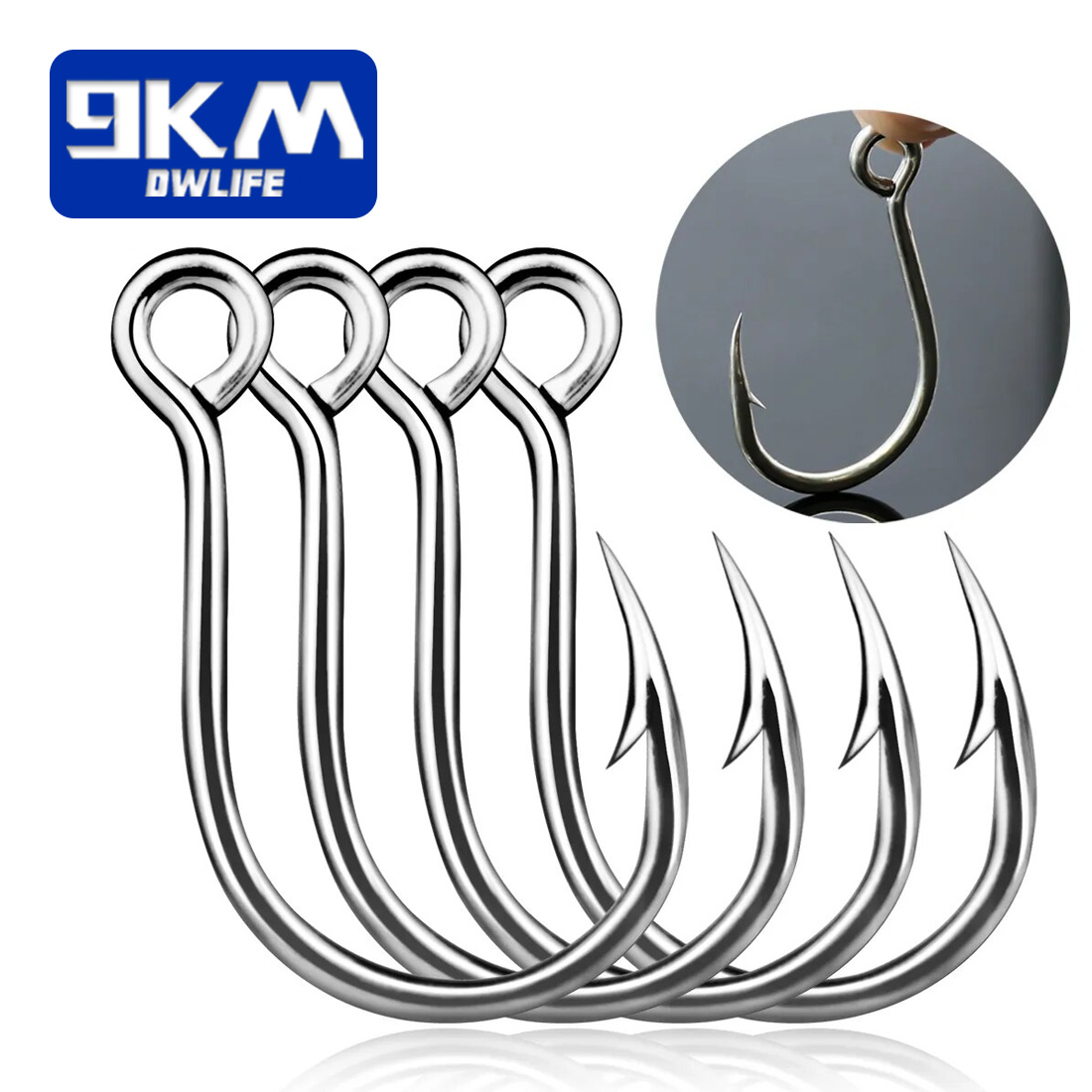 Fishing Hook Assortment - 9KM Móc Câu Cá 25 Con