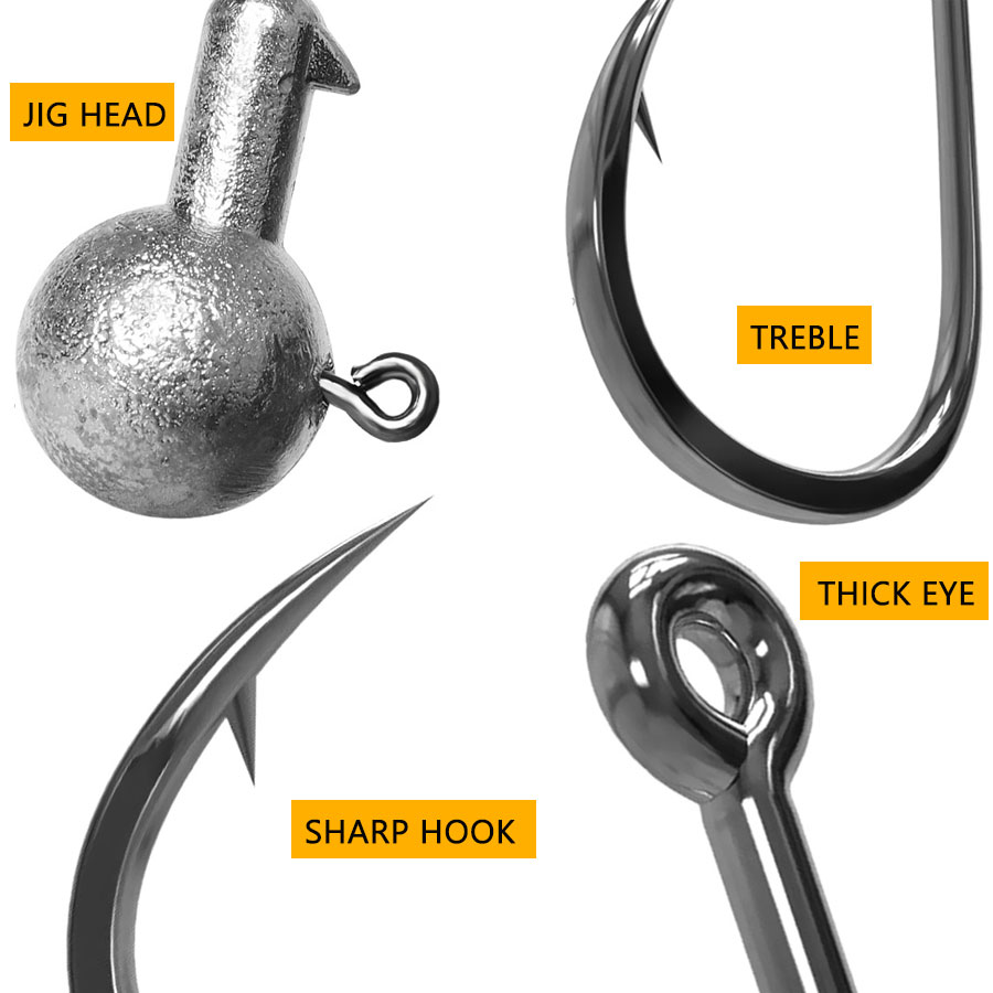 1g 2g 3g 4g 5g 10g 20g 22g 25g - đánh giá và giá Fishing Hook Circle