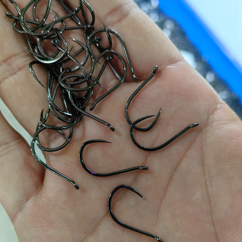 100 Pcs #1-#10 Freshwater Fish - đánh giá và giá Fishing Hook Circle