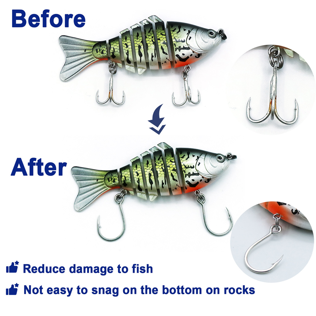 9KM Móc Câu Cá 25 Con Jig Móc  - đánh giá và giá Fishing Hook Assortment