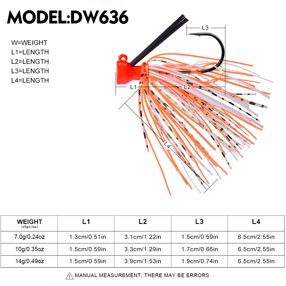 7G 10G 14G Jig Hook Fishing Lu - đánh giá và giá Fishing Hook Weedless